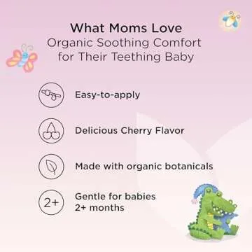 Hyland's Baby Organic Daytime and Nighttime Soothing Drops Combo Pack, Drops for Oral Discomfort, 2 oz.