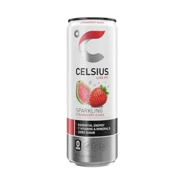 CELSIUS Sparkling Strawberry Guava Energy Drink 12 Fl Oz