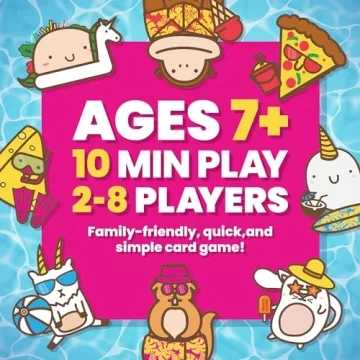 Taco Cat Goat Cheese Pizza Poolside Edition Waterproof Card Game