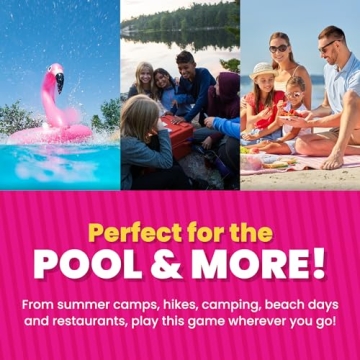 Taco Cat Goat Cheese Pizza Poolside Edition Waterproof Card Game