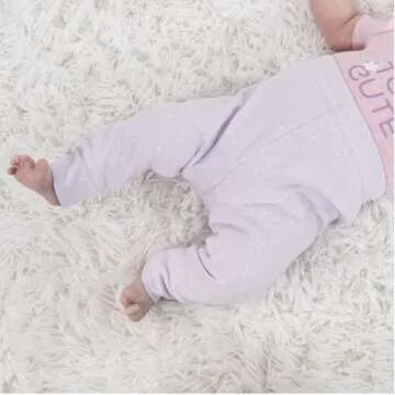 Stylish 5 Pack Baby Girl Pants Set - Comfortable Cotton Toddler Clothing