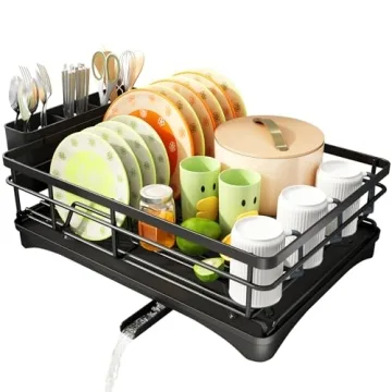 Large-Capacity Stainless Steel Dish Drying Rack