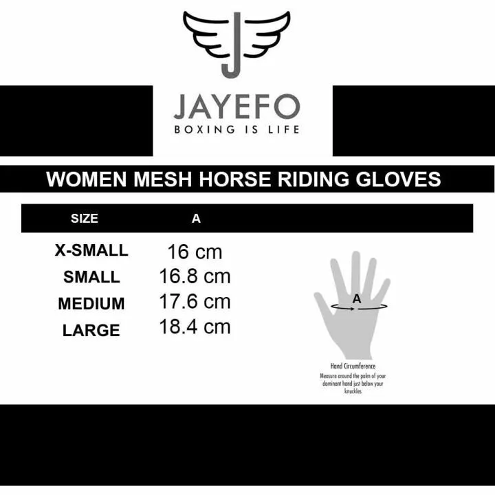 JAYEFO Horse Riding Gloves for Women & Girls