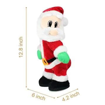 Funny Twerking Santa Claus Dancing Toy for Christmas Fun
