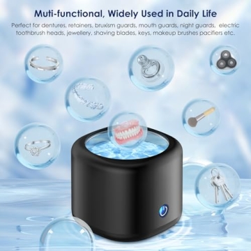 Wuven Ultrasonic Dental Cleaner for Retainers and More