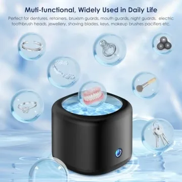 Wuven Ultrasonic Dental Cleaner for Retainers and More