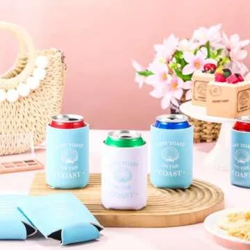 Last Toast Beach Can Sleeves for Bachelorette Parties
