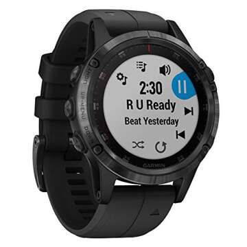 Garmin fenix 5 Plus GPS Smartwatch with TOPO Maps and Music