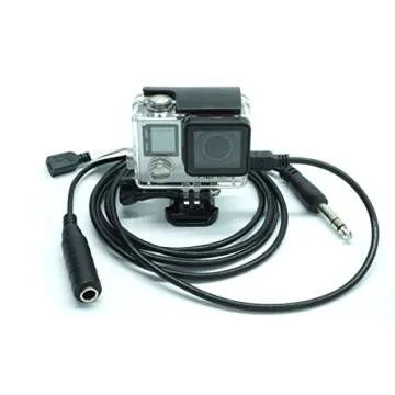 Nflightcam GoPro Hero Audio/Power Cable - Perfect for Student Pilots
