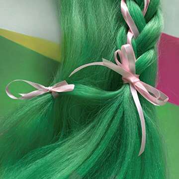 Premium 1/4 In Pink Satin Ribbon For Crafts And Gifts