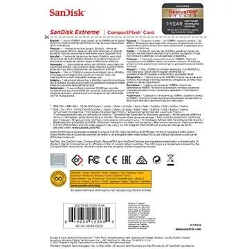 SanDisk 32GB Extreme CompactFlash Memory Card for Professional Use