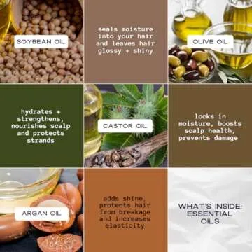 YOUNG KING HAIR CARE Kids Essential Oils For Boys | Nourish and Strengthen Natural Curls | Plant-Based and Harm-Free | 4 oz