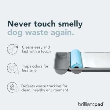 BrilliantPad Automatic Indoor Dog Potty for Small Pets