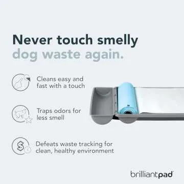BrilliantPad Automatic Indoor Dog Potty for Small Pets