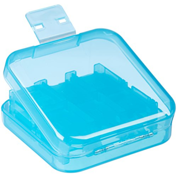 Compact Amazon Basics Game Storage Case for 24 Switch Games