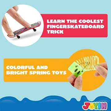 JOYIN 60 Pcs Party Favors for Kids, Popular Fidget Toys Pack, Goodie Bags Fillers for Kids Birthday Party, Prizes in Bulk for School, Pinata Stuffers, Classroom Prizes, Treasure Box Toys