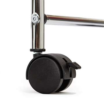 Seville Classics 15-Drawer Multipurpose Mobile Rolling Utility Storage Organizer Cart, Multicolor (Pearl)