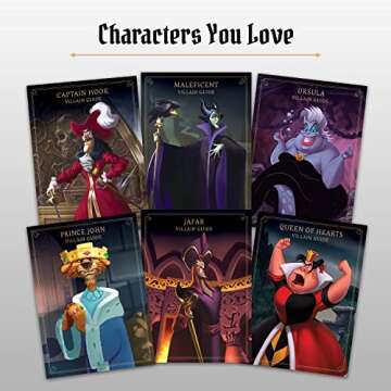 Ravensburger Disney Villainous Strategy Board Game - Immersive Gameplay Experience | Suitable for Ag...