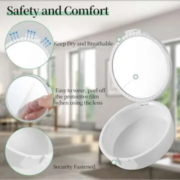 TIHYWR Retainer Case,Denture Case Cute Mouth Guard Case Container Storage Racks,Orthodontic Aligner Case With Mirror and Ventilatio,Colorful Mandala