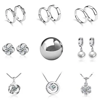 Coin Ring Making Forging Balls Set of 16 Durable Stainless Steel