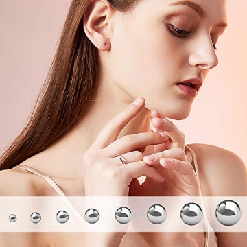 Coin Ring Making Forging Balls Set of 16 Durable Stainless Steel