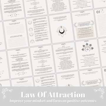 YOBRO 369 Guided Manifestation Journal - 99 Days to Transform Your Life