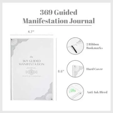 369 Guided Manifestation Journal for Personal Growth Journey