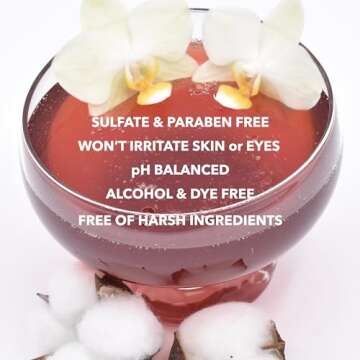 Isle of Dogs - Everyday Natural Luxury Tearless Puppy Shampoo - Cotton + Fresh Orchid - Sulfate & Paraben Free Formula - Gentle Pet Shampoo For Dogs Of All Ages & Coat Types - Made in the USA - 16 Oz