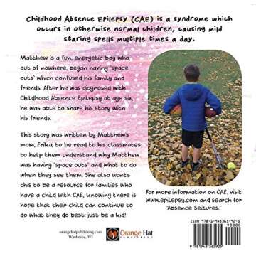 Matthew Rides into "Space": A Firsthand Look Into Childhood Absence Epilepsy