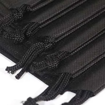 12 Pack Shoe Bags for Travel Non-Woven with Rope for Men and Women Large Shoes Pouch Storage Packing Organizers