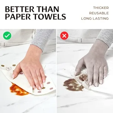 Swedish Dish Cloths Eco-Friendly Reusable Set of Six