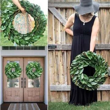 Artificial Magnolia Leaves for Wedding and Craft Decor