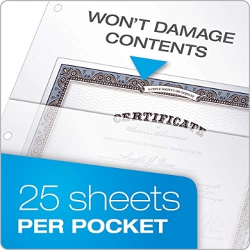 Tops Cardinal Plastic Binder Dividers with Double Pockets 5-Tab