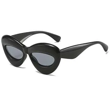 Akirawang Oversized Cat-eye Sunglasses for Women