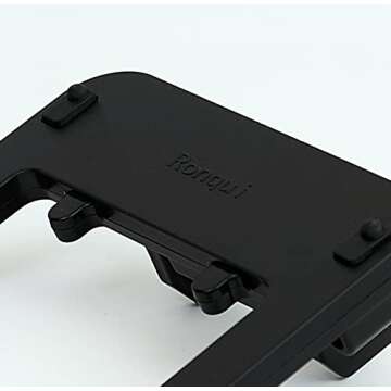 Ronqui Golf Cart Phone Holder Steering Wheel Cell Phone GPS Mount Flip Up Club Car Golf Cart Accessories