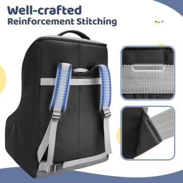 YOREPEK Car Seat Travel Bag - Padded & Compatible