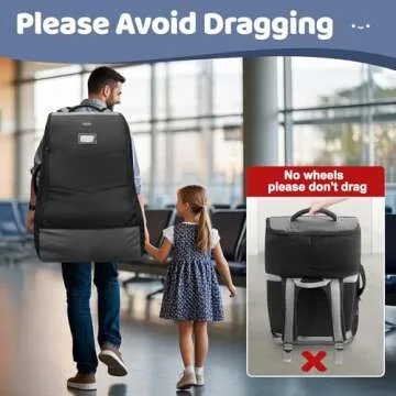 YOREPEK Car Seat Travel Bag - Padded & Compatible