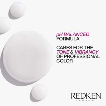 Redken Color Extend Magnetics Shampoo | For Color-Treated Hair | Gently Cleanses & Protects Color | With Amino Acid | Sulfate-Free | 33.8 Fl Oz