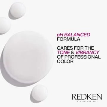 Redken Color Extend Magnetics Shampoo | For Color-Treated Hair | Gently Cleanses & Protects Color | With Amino Acid | Sulfate-Free | 33.8 Fl Oz