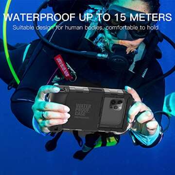 Universal Waterproof Phone Case for iPhone and Galaxy