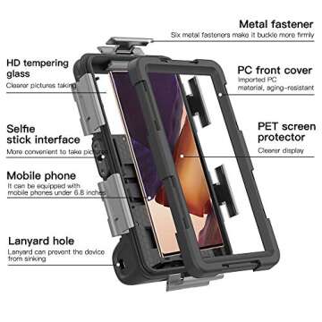 Universal Waterproof Phone Case for iPhone and Galaxy