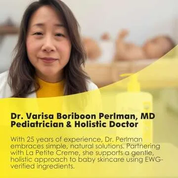 La Petite Creme Organic Diaper Lotion for Infants - Gentle Care