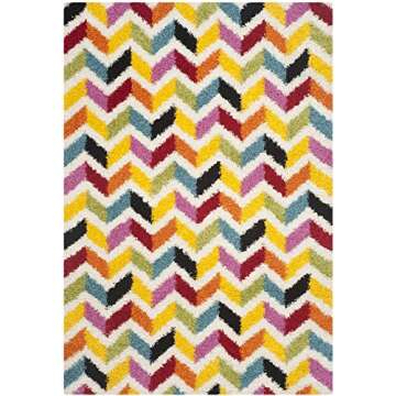 SAFAVIEH Kids Shag Rug - Cozy & Non-Shedding