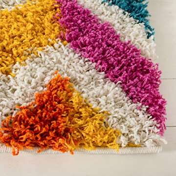 SAFAVIEH Kids Shag Rug - Cozy & Non-Shedding