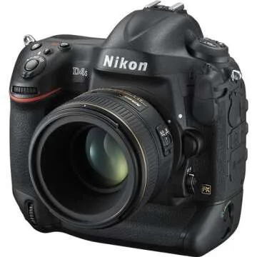 Nikon D4S 16.2 MP CMOS FX Digital SLR with Full 1080p HD Video (Body Only)