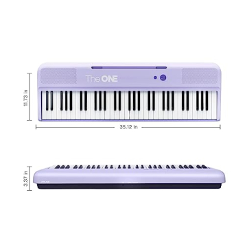 The ONE Smart Keyboard COLOR with 61 Lighted Keys