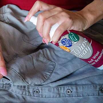 Wine Away Red Wine Stain Remover - Effective and Safe Stain Solution - 12oz, 2 Pack