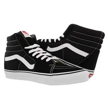 Vans Womens SK8-HI Black White Sneakers for All