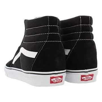 Vans Womens SK8-HI Black White Sneakers for All