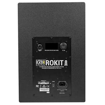 KRK RP8 Rokit 8 G4 Powered Studio Monitor - Professional Sound